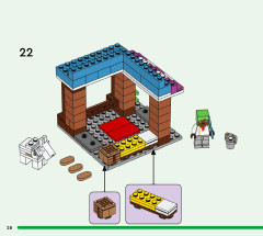 LEGO 21184 instructions page 28 – build guide