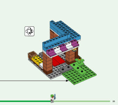 LEGO 21184 instructions page 33 – build guide