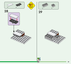 LEGO 21184 instructions page 35 – build guide