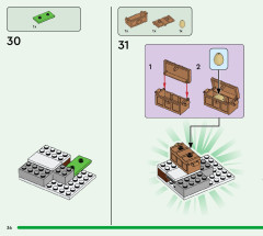 LEGO 21184 instructions page 36 – build guide