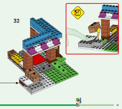 LEGO 21184 instructions page 37 – build guide