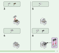 LEGO 21184 instructions page 9 – build guide