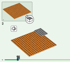 LEGO 21185 instructions page 12 – build guide