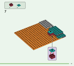 LEGO 21185 instructions page 17 – build guide