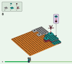 LEGO 21185 instructions page 18 – build guide
