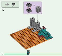 LEGO 21185 instructions page 20 – build guide
