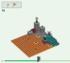 LEGO 21185 instructions page 24 – build guide