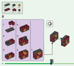 LEGO 21185 instructions page 30 – build guide