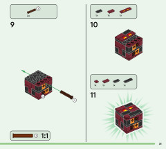 LEGO 21185 instructions page 31 – build guide