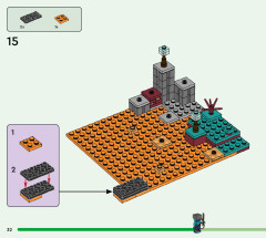 LEGO 21185 instructions page 32 – build guide