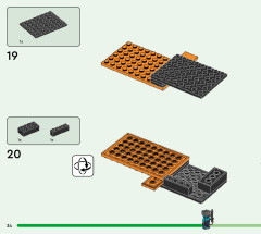 LEGO 21185 instructions page 34 – build guide
