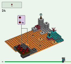 LEGO 21185 instructions page 38 – build guide