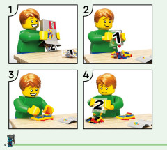 LEGO 21185 instructions page 4 – build guide