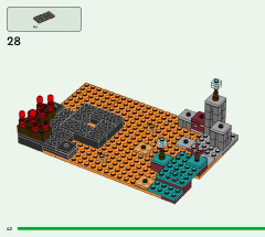 LEGO 21185 instructions page 42 – build guide