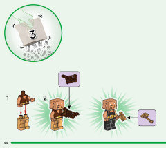 LEGO 21185 instructions page 44 – build guide