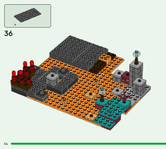 LEGO 21185 instructions page 54 – build guide