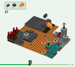 LEGO 21185 instructions page 55 – build guide