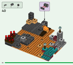 LEGO 21185 instructions page 58 – build guide
