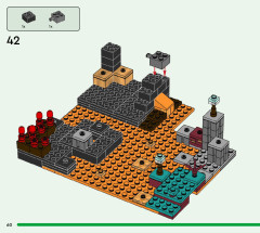 LEGO 21185 instructions page 60 – build guide