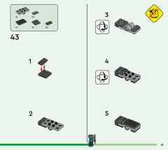 LEGO 21185 instructions page 61 – build guide