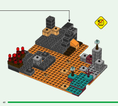 LEGO 21185 instructions page 62 – build guide