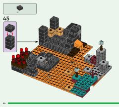 LEGO 21185 instructions page 64 – build guide