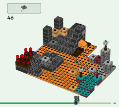 LEGO 21185 instructions page 65 – build guide