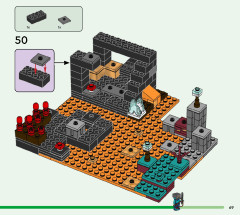 LEGO 21185 instructions page 69 – build guide