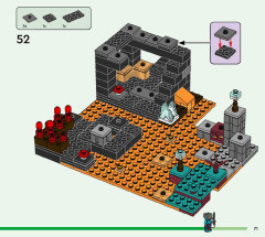 LEGO 21185 instructions page 71 – build guide