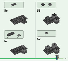 LEGO 21185 instructions page 73 – build guide