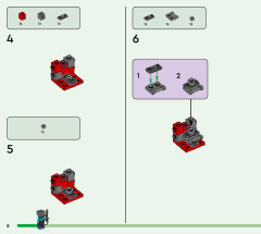 LEGO 21185 instructions page 8 – build guide