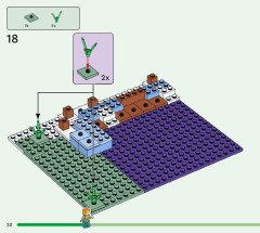 LEGO 21186 instructions page 20 – build guide