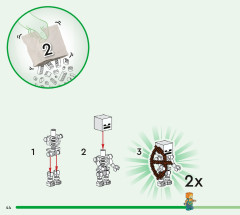 LEGO 21186 instructions page 44 – build guide