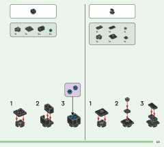 LEGO 21186 instructions page 45 – build guide