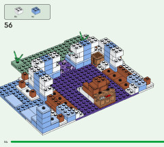 LEGO 21186 instructions page 54 – build guide