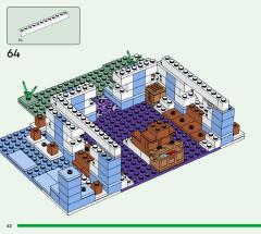 LEGO 21186 instructions page 62 – build guide