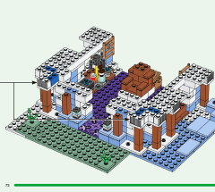 LEGO 21186 instructions page 72 – build guide
