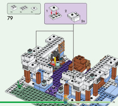 LEGO 21186 instructions page 79 – build guide