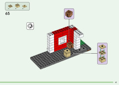 LEGO 21187 instructions page 65 – build guide
