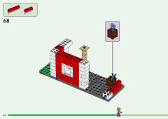 LEGO 21187 instructions page 68 – build guide