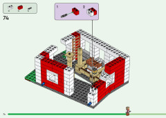 LEGO 21187 instructions page 74 – build guide