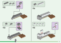 LEGO 21188 instructions page 111 – build guide