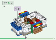 LEGO 21188 instructions page 129 – build guide