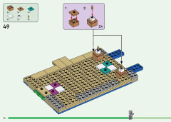 LEGO 21188 instructions page 74 – build guide