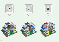 LEGO 21188 instructions page 8 – build guide