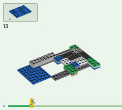 LEGO 21189 instructions page 16 – build guide