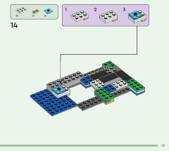 LEGO 21189 instructions page 17 – build guide