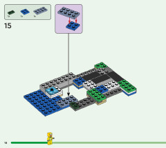 LEGO 21189 instructions page 18 – build guide
