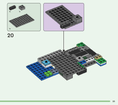 LEGO 21189 instructions page 23 – build guide