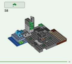 LEGO 21189 instructions page 45 – build guide